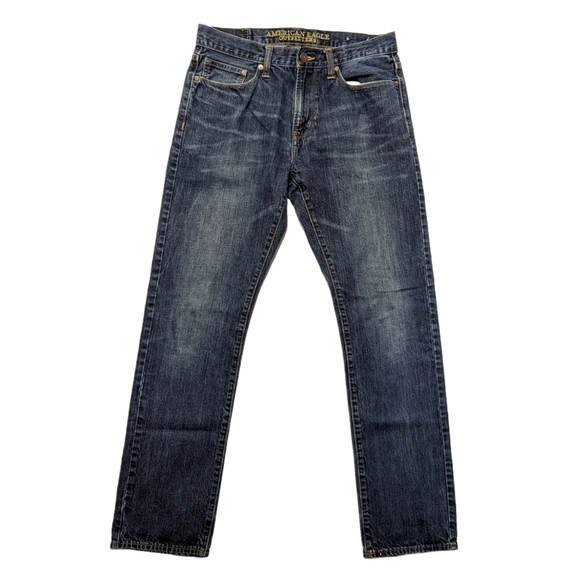 AMERICAN Eagle slim straight jeans sz 32 - Picture 4 of 8